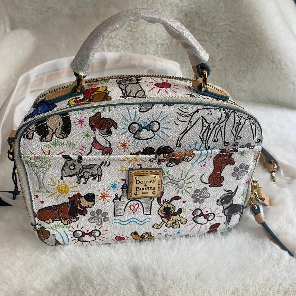 Disney Dogs Dooney and Bourke Sketch Ambler NWT